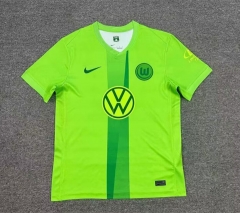 2024-2025 Wolfsburg Home Green Thailand Soccer Jersey AAA-0377