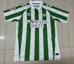 2024-2025 Real Betis Home White&Green Thailand Soccer Jersey AAA-5177