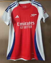 2024-2025 Arsenal Home Red Women Soccer Jersey AAA
