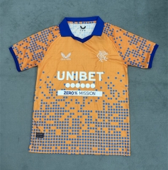 2024-2025 Rangers 2nd Away Yellow Thailand Soccer Jersey AAA-4506