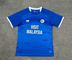 2024-2025 Cardiff City Home Blue Thailand Soccer Jersey AAA-512