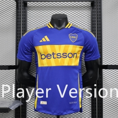Player Version 2024-2025 Boca Juniors Blue Thailand Soccer Jersey AAA-888