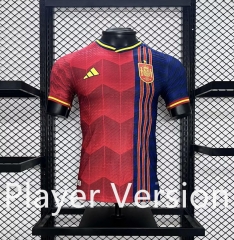 Player Version 2024-2025 Special Version Spain Red Thailand Soccer Jersey AAA-5982