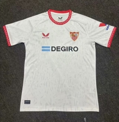 With Chest Sponsor 2024-2025 Sevilla Home White Thailand Soccer Jersey AAA-6032