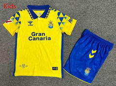 2024-2025 UD Las Palmas Home Yellow Kid/Youth Soccer Uniform