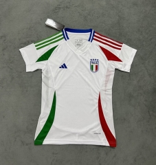 2024-2025 Italy Away White Thailand Women Soccer Jersey AAA-4506