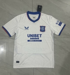 (S-4XL) 2024-2025 Rangers Away White Thailand Soccer Jersey AAA-1288
