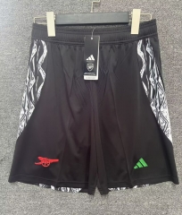 2024-2025 Arsenal Away Black Thailand Soccer Shorts