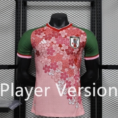 Player Version 2024-2025 Special Version Japan Pink Thailand Soccer Jersey AAA-888