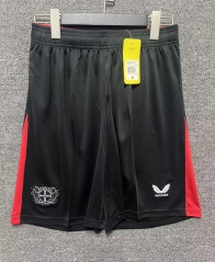 2024-2025 Bayer 04 Leverkusen Home Black Thailand Soccer Shorts-718