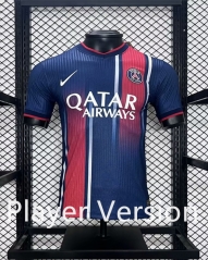 Player Version 2024-2025 Special Version Paris Blue Thailand Soccer Jersey AAA-5982