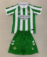 2024-2025 Real Betis Home White&Green Soccer Unifrom-AY