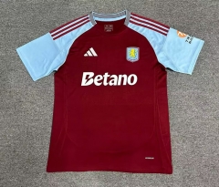 （S-4XL）2024-2025 Aston Villa Home Red Thailand Soccer Jersey AAA-512