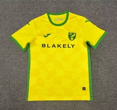 2024-2025 Norwich City Home Yellow Thailand Soccer Jersey AAA-512