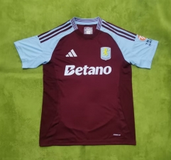 2024-2025 Aston Villa Home Dark Red Thailand Soccer Jersey AAA-9755