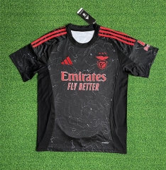 (S-4XL) 2024-2025 Benfica Away Black Thailand Soccer Jersey AAA-403