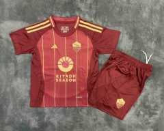 2024-2025 Roma Home Red Soccer Uniform-2483