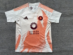 （S-4XL）2024-2025 Roma Away White Thailand Soccer Jersey AAA-4927