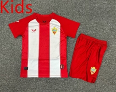 2024-2025 UD Almería Home Red&White Kids/Youth Soccer Uniform-7809