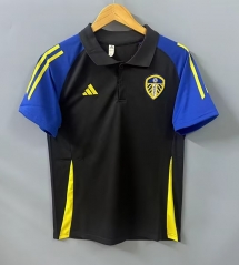 2024-2025 Leeds United Black Thailand Polo Shirt -2386