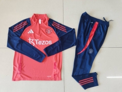2024-2025 Manchester United Red Thailand Soccer Tracksuit-GDP