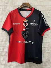2024-2025 Toulouse Home Red&Black Thailand Rugby Shirt
