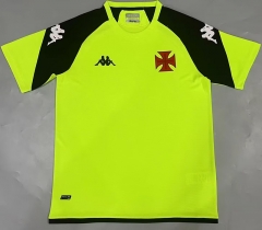 (S-4XL) 2024-2025 CR Vasco da Gama Fluorescent Green Thailand Training Soccer Jersey AAA-908