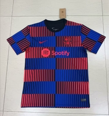 (S-4XL) 2024-2025 Barcelona Red&Blue Thailand Training Soccer Jersey AAA-3234