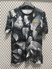 (s-4xl) 2024-2025 Benfica Black&White Thailand Training Soccer Jersey AAA-2483