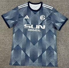 2024-2025 Schalke 04 2nd Gray&Blue Thailand Soccer Jersey AAA