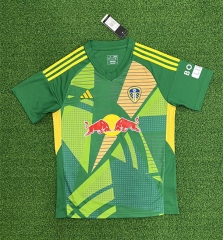 （S-4XL）2024-2025 Leeds United Goalkeeper Green Thailand Soccer Jersey AAA-403
