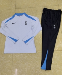 2024-2025 Tottenham Hotspur White Thailand Soccer Tracksuit-411