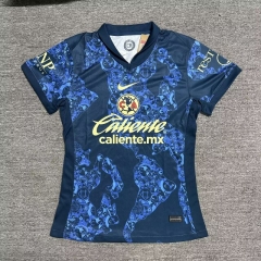 2024-2025 Club America Away Royal Blue Thailand Women Soccer Jersey AAA-2386