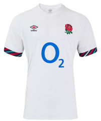 2024-2025 England Home White Thailand Rugby Shirt