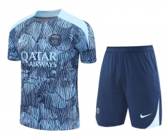 2024-2025 Paris Light Blue Thailand Soccer Uniform-418