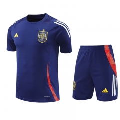 2024-2025 Spain Royal Blue Thailand Soccer Uniform-418