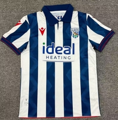 2024-2025 West Bromwich Home Blue&White Thailand Soccer Jersey AAA-512