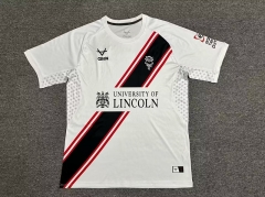 2024-2025 Lin*coln City Away White Thailand Soccer Jersey AAA-512