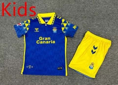 2024-2025 UD Las Palmas Away Blue Kid/Youth Soccer Uniform-7809