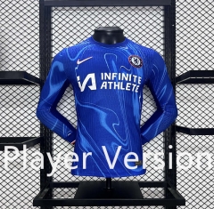 Player Version 2024-2025 Chelsea Home Blue LS Thailand Soccer Jersey AAA-5982