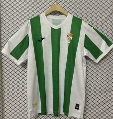 2024-2025 Cordoba CF Home White&Green Thailand Soccer Jersey AAA-2044