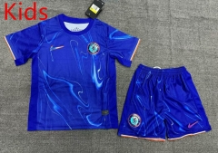 2024-2025 Chelsea Home Blue Kid/Youth Soccer Uniform-1506