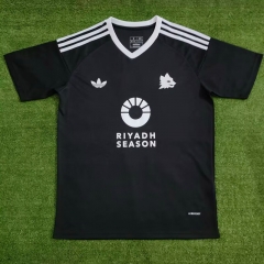 2024-2025 Roma Black Training Soccer Jersey AAA