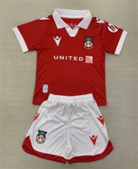 2024-2025 Wrexham Home Red Soccer Uniform-AY