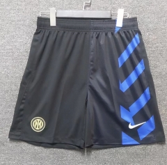 2024-2025 Inter Milan Home Black Thailand Soccer Shorts-718