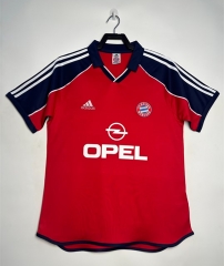 Retro Version 00-01 Bayern München Home Red Thailand Soccer Jersey AAA-811