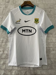 2024-2025 South Africa Away White Thailand Rugby Shirt