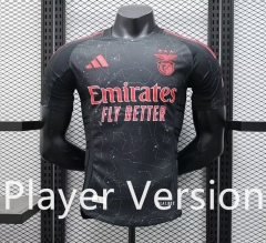 Player Version 2024-2025 Benfica Away Black Thailand Soccer Jersey AAA-888