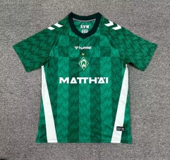 (S-4XL) 2024-2025 SV Werder Bremen Home Green Thailand Soccer Jersey AAA-512