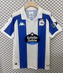 2024-2025 Deportivo La Coruña Home Blue&White Thailand Soccer Jersey AAA-2044